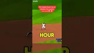 This Infielder Throw Had to Be at Least 120 mph!