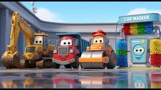 OMG! This Muddy Digger Took the CRAZIEST Car Wash Ever! (Rainbow Foam Surprise!)