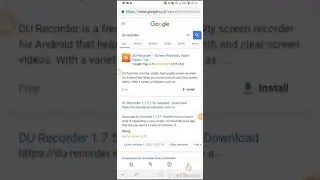 How to use the DU Recorder to video record your android screen to make a video tutorial.