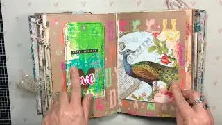My Personal Junk Journal Flip Through - The Early Days of Junk Journaling