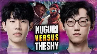 NUGURI vs THESHY! - Nuguri Plays Graves TOP vs WBG TheShy Lucian! | Season 2022