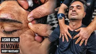 ASMR Head Massage & Satisfying Acne Removal | Deep Relaxation | Sleep time