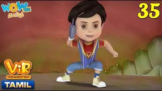Vir The Robot Boy In Tamil | Power Plant |Tamil Cartoon Stories For Kids | WowKidz தமிழ்