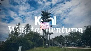 4K - Kehl, Germany 🇩🇪  - Walking to the famous viewpoint Wei&szlig;tannenturm