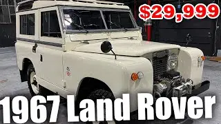 1967 Land Rover Series IIA 2 A SOLD Classic Cars for sale at Bob Evans Classics