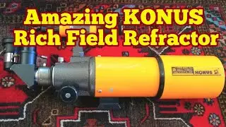 Konus Vista 80mm Refracting Telescope: A Short Tube Rich Field Refractor