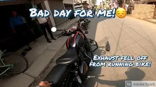 The day my exhaust fell off | Bong MotorTales