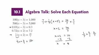 Open Up Resources OUR 7th Grade Unit 6 Lesson 10