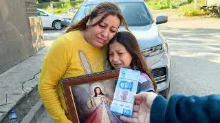 Puse a prueba a niña honesta con cuadro de Jesucristo y lo que pasó nos hizo llorar a todos 😭