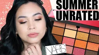 nars summer unrated eyeshadow palette swatches + demo