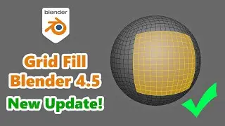 New Grid Fill Tool - Blender 4.5