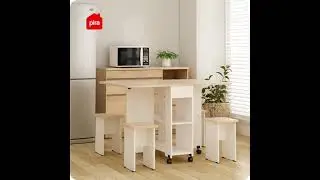 Pira - Allison DT120 Meja Makan Set Lipat