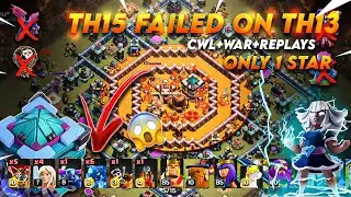 💥TH13💥 ONLY 1 STAR STRONGEST BASE WITH REPLAYS | ANTI 2 STAR BASE | COC