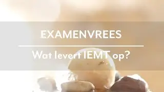 Examenvrees? IEMT werkt! (Integral Eye Movement Therapy)