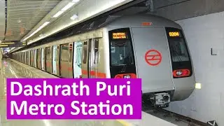 Dashrath Puri Metro Station - Platform, Parking, ATM, Facilities, Exit gates, First and Last Metro