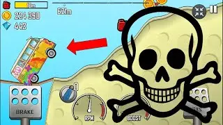 Hill climbing gameplay video 4| Cartoon game video| Bus racing games for kids.