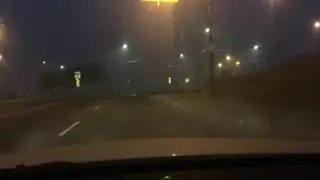 Time lapse drive through kamloops