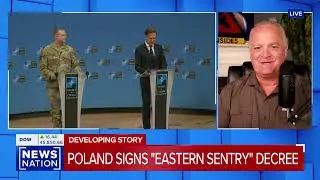 On NewsNation, Daniel Davis responds to Russia's drone incursion into Polish airspace