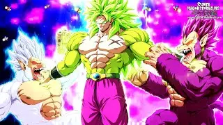 GOKU OZARU AND VEGETA OZARU vs BROLY THE LEGENDARY SUPER SAIYAN ULTRA INSTINCT 5 - Doblaje Espa&ntilde;ol