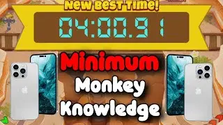 BTD6 Race Mobile Friendly Tutorial 📱 Minimum Monkey Knowledge 📱 It's High Noon