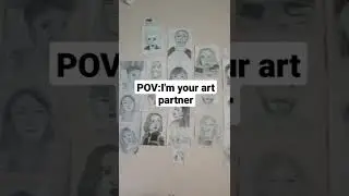 pov : I'm your art partner ✨