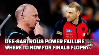 Dee-sastrous Power failure - Where to now for Melbourne & Port Adelaide I On the Couch I Fox Footy