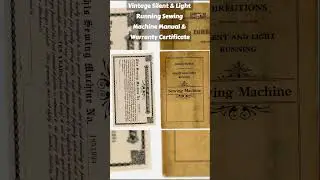 Rare 19th C Letters Documents London St James Club Vermont Court Sewing Machine Manual NY Indenture