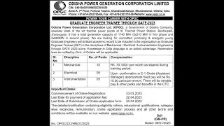 OPTCL Recruitment-2023-Full Details-Odisha Power Transmission Corporation Limited Latest Vacancy