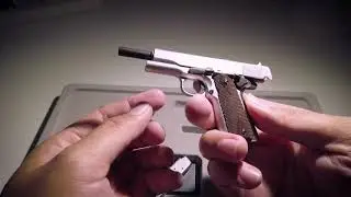 Assembling the Colt 1911 Goatguns miniature