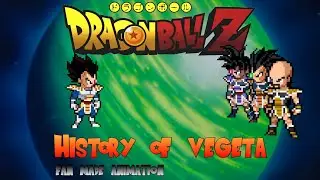 DBZ fan made History Of Vegeta ( Sprite Animation ) Part I