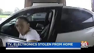 TV, Electronics Stolen From Home