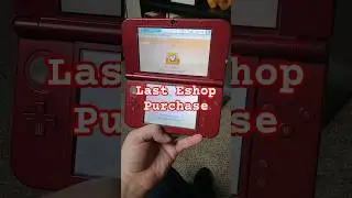 Last purchase on the 3DS Eshop! #3ds #wiiu #eshop  #shorts