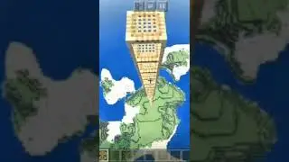 Scaffolding trap for friends in Minecraft #shorts