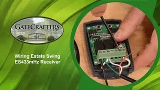 How To Wire Estate Swing ES 433MHz Receiver To ES Classic Control Board