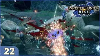 Monster Hunter Rise Ep.22 | Instigating Kulu On Kulu Domestic Violence! W/ @werl_01! (BLIND)