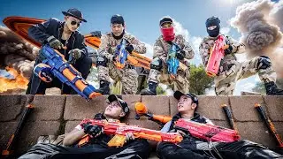 Игра LTT ​​Nerf War: команда SEAL X сражается с таинственными противниками с помощью неудержимого...