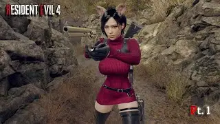 Hot Ada Wong Dominates the Main Story | Full Professional gameplay &ndash; RE4 Remake Pt. 01