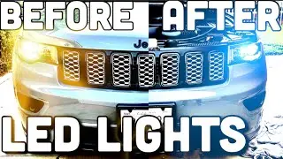 2022 Jeep Grand Cherokee | DIY LED LIGHTS | BEAMTECH LIGHTS