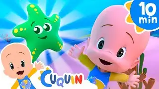 Baby Shark under the sea | Songs and Education with Cleo and Cuquin
