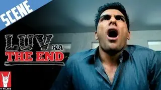 Scene: Luv Ka The End | Luv Scratches Himself In The Restaurant's Bathroom | Taaha Shah