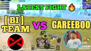 Bi team vs Gareebooo full intense fight in novo | Hot drop fight | 4v4 fight | Pubg emulator