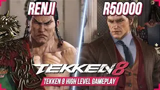 TEKKEN 8 ⚡ Renji (FENG) vs R50000 (VICTOR) Gameplay ⚡ T8 Group Match ⚡