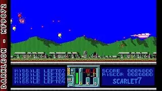Sharp X1 - Scarlet7 &copy; 1985 Apollo Technica - Gameplay