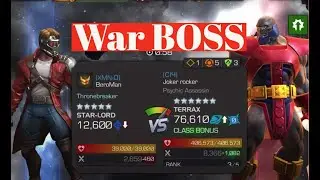 Star-Lord Takes Terrax War Boss With Amazing Synergy