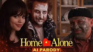 Home Alone AI Parody — Inspired by Jenna Ortega