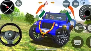 Modified Mahindra Thar😈Games:Indian Blue Thar (Gadi Wala Games) Car Game Android Game - #2026