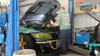 De BMW E90 had wat reparaties nodig na driftmadness! / Drift Finesse