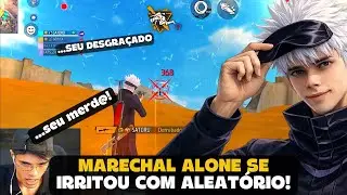 MARECHAL SE IRRITOU COM ALEAT&Oacute;RIO QUE XINGOU ELE NA RANK! FREE FIRE - MARECHAL HIGHLIGHTS