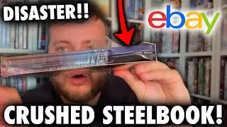 CRUSHED 4K STEELBOOK Delivered from eBay!! - MCU Amaray to Steelbook JOURNEY!!