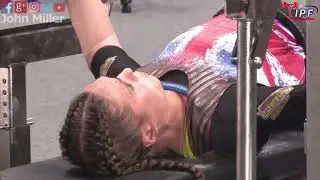 Emma Goodwin - 8th Place 450kg Total - 52kg Class 2019 Womans IPF World Open